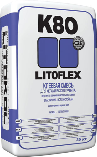 Плиточный клей Литокол К80 / Litokol K80 25 кг